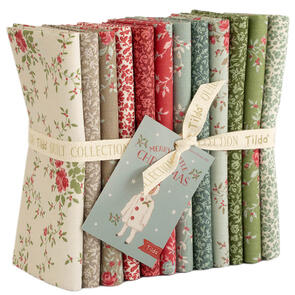 Tilda Merry Little Christmas - FQ Bundle - Eve & Noel Blenders (12pcs)
