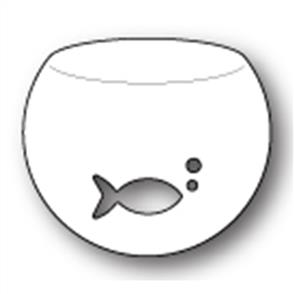 Poppystamps  Die - Little Fish Bowl