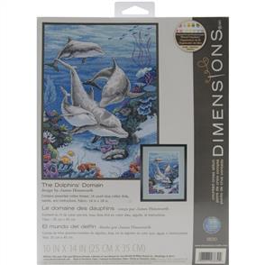 Dimensions  Dolphins Domain - Cross Stitch Kit