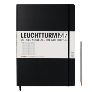 Leuchtturm1917 Hardcover Master Slim (A4) - Squared