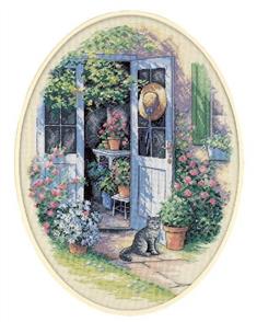 Dimensions Garden Door - Cross Stitch Kit