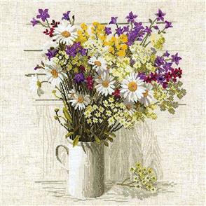 Riolis  Wildflowers - Cross Stitch Kit