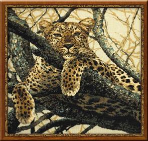 Riolis  Leopard - Cross Stitch Kit