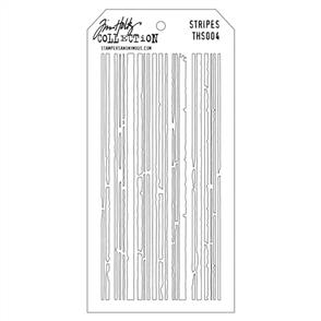 Stampers Anonymous Tim Holtz Layering Stencil - Stripes