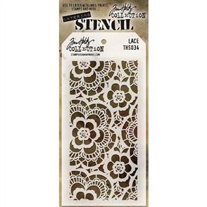 Stampers Anonymous Tim Holtz Layering Stencil - Lace
