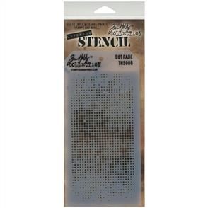 Stampers Anonymous Tim Holtz Layering Stencil - Dot Fade