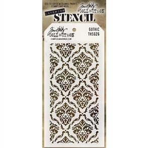 Stampers Anonymous Tim Holtz Layering Stencil - Gothic
