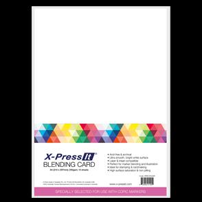 X-Press It Blending Card A4 10 Pack
