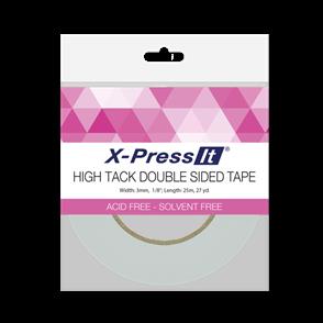 X-Press It High Tack Double Sided Tape - 3mm x 25m