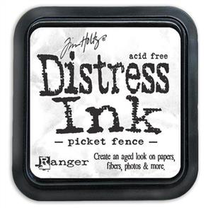 Ranger Ink Tim Holtz Picket Fence White - Distress Ink Pad -