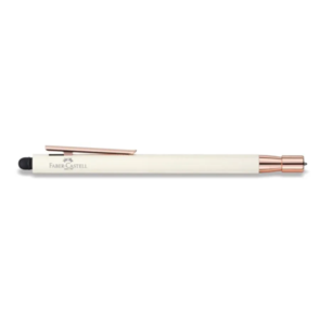 Faber-Castell Ball Pen Stylus Neo Slim Ivory - Rose Gold Chrome