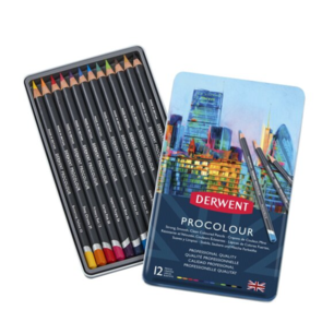 Derwent Procolour Pencil Tin 12