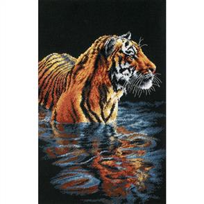 Dimensions  Tiger Chilling Out - Cross Stitch Kit