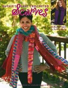 Leisure Arts Ruthie's Easy Crocheted Scarves