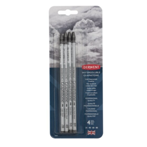 Derwent Water Soluble Graphitone Pack 4