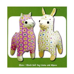 Funky Friends Factory Lloyd Llama & Alice Alpaca Soft Toy Sewing Patterns