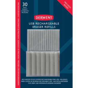 Derwent Refill Erasers Pack 30