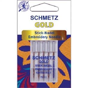 Schmetz  Gold Embroidery Needles