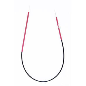 Knitpro Zing, Asymmetrical Fixed Circular Needle 25cm