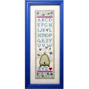 The Bee Cottage Chart & Charm Pack - Skinny Bee Sampler