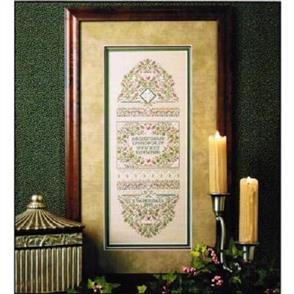 The Sweetheart Tree Cross Stitch Pattern - Lady Dunmore's Sampler