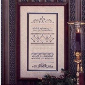 The Sweetheart Tree Cross Stitch Pattern - Satin Diamonds Sampler