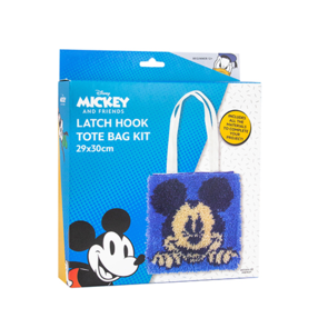 Disney Latch Hook Tote Kit 29x30cm - Mickey