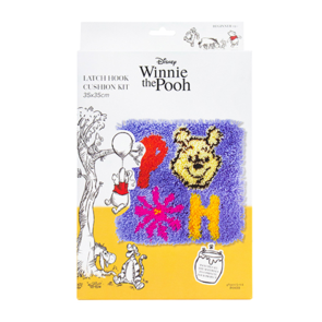 Disney Latch Hook Cushion Kit 35x35cm - Pooh