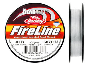 The Beadsmith Fireline - 4 LB - 50YD