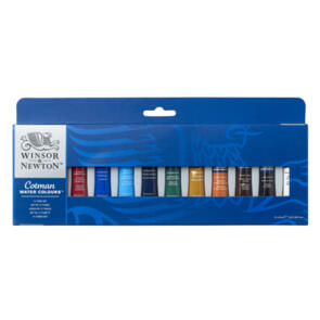Winsor & Newton Cotman Watercolour 8ml Set 12pc