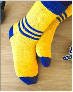 Alpaca Yarns Triple Stripe Sock - Knitting Pattern