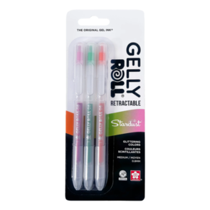 SAKURA Gelly Roll Retractable Stardust Melon Set - 3 pcs