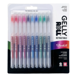 SAKURA Gelly Roll Retractable Stardust set - 10 pcs