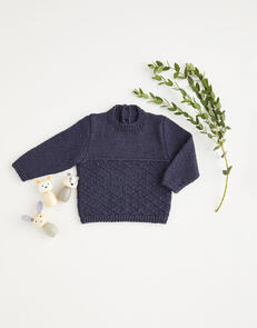Sirdar Diamond Stitch Sweater - Knitting Pattern / Kit