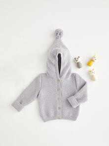 Sirdar Pixie Hood Jacket 5390 - Knitting Pattern
