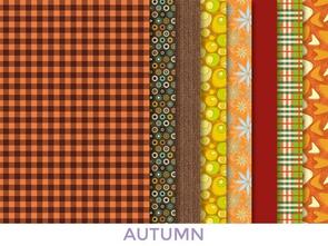 Dress Your Doll Making Couture Fabric Set Kit - Autumn