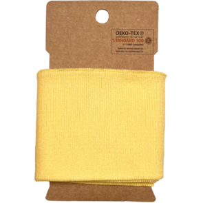 Nooteboom Cuff 1X1 Fabric - #19501 - Colour 033 - Light Yellow
