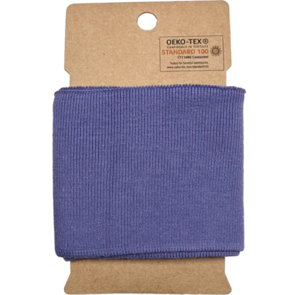Nooteboom Cuff 1X1 Fabric - #19501 - Colour 044 - Purple