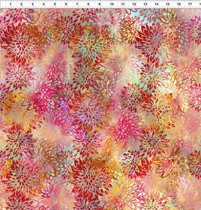 In the Beginning Fabrics Jason Yenter 5HVN-1 Haven - Chrysanthemums/Multi