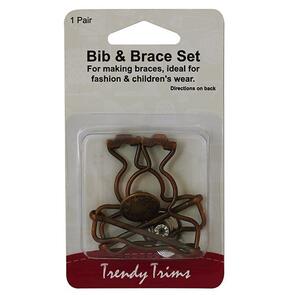Trendy Trims  Trendy Trim Bib & Brace Set (1 Pair)