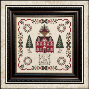 Little House Needleworks Cross Stitch Pattern - Joy to The World Sampler