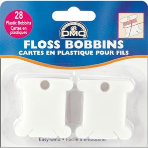 DMC  Plastic Bobbins 28pc