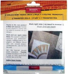Bohin - Transfer Veil & Pen Set