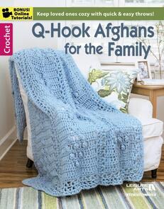Leisure Arts Q-Hook Afghans For The Family