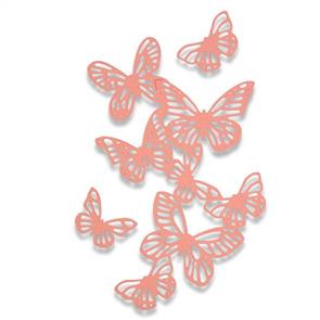Sizzix  Thinlits Die Set 3PK - Butterflies