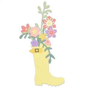 Sizzix  Thinlits Dies - Rain Boot Planter