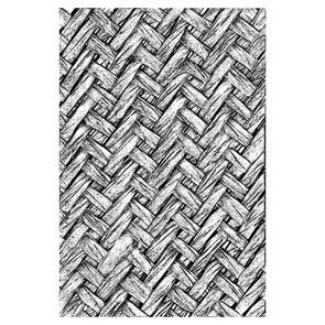Sizzix Tim Holtz 3-D Texture Fades Embossing Folder - Intertwine by