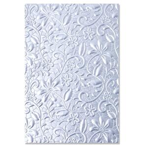 Sizzix 3-D Embossing Folder Lacey by Kath Breen