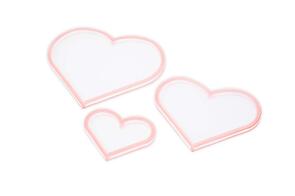 Sizzix Making Essential - Shaker Panes Hearts 1 - 3pk