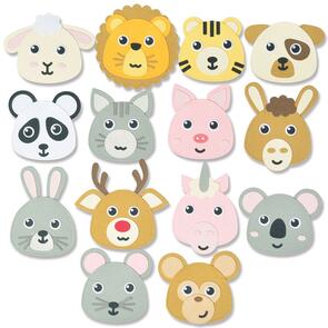 Sizzix Thinlits Die Set 20PK Build an Animal by Pete Hughes